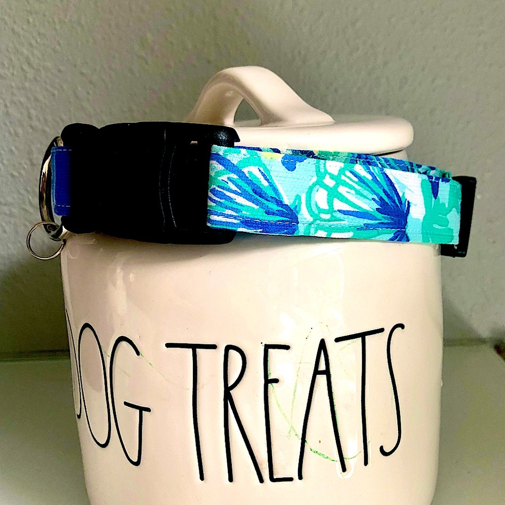 Lilly Pulitzer Dog Collar Size Large